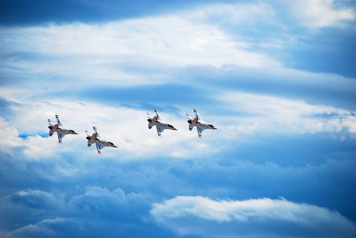 Thunderbirds air show