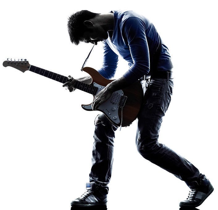 Playing Guitar