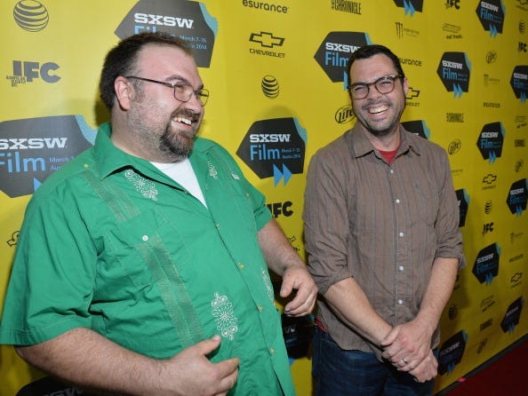 Benji Jacob and Aaron Franklin
