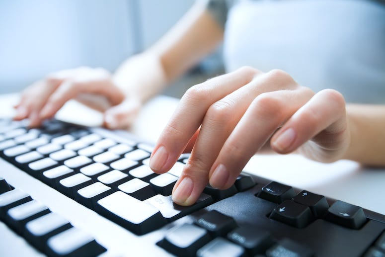 Fingers, Keyboard, Buttons, Enter Key