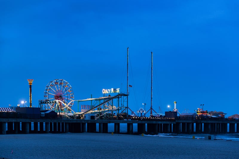 Atlantic City boardwalk amusement park