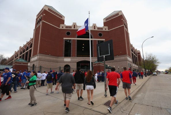 Globe Life Park Entrance 