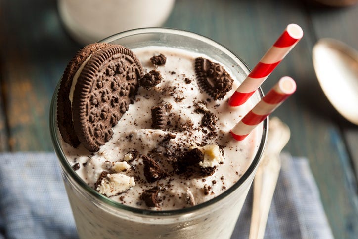 ice cream shake