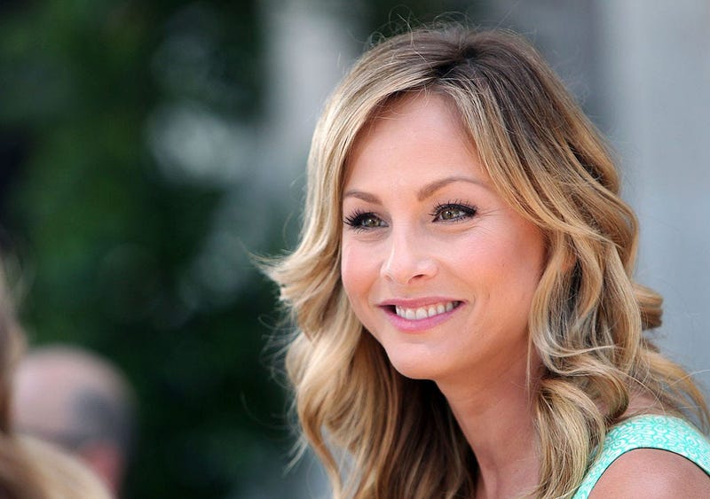Clare Crawley Visits EXTRA at Westfield Century City on April 16, 2014 in Los Angeles, California.