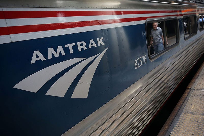 amtrak train