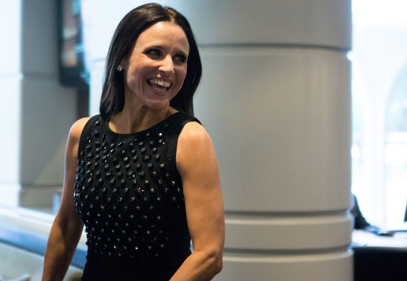 Actress Julia Louis-Dreyfus, who played Elaine on "Seinfeld." The character's townhouse is on sale for $8.65 million.