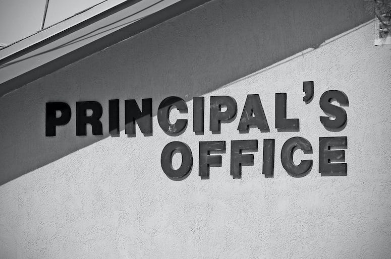 School, Office, Principal's Office
