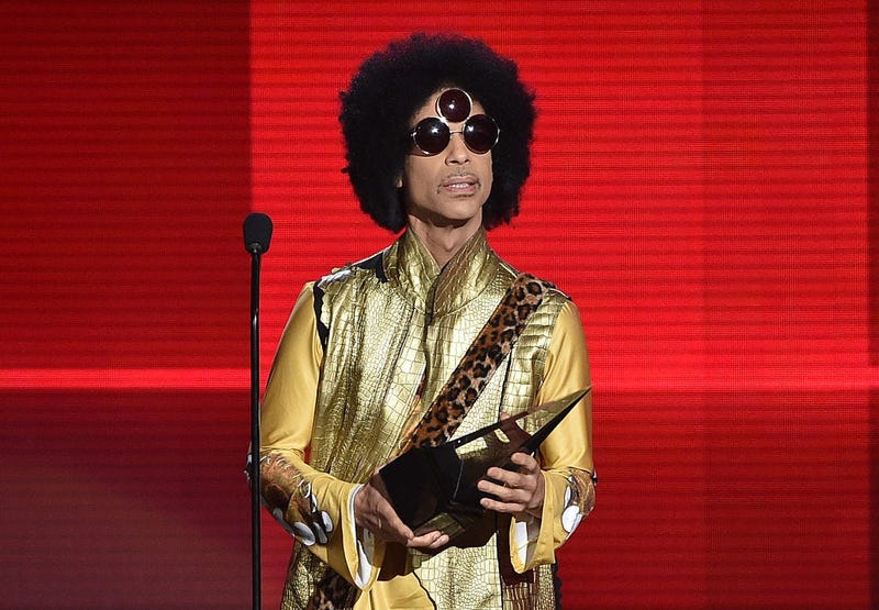 Musician Prince speaks onstage during the 2015 American Music Awards at Microsoft Theater on November 22, 2015.