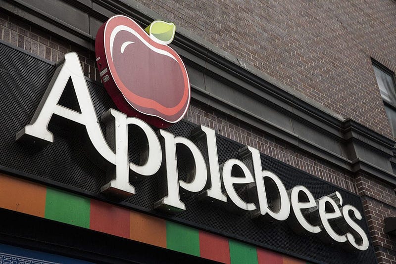 Applebee's sign