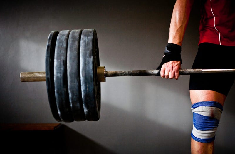 deadlift, weights, workout