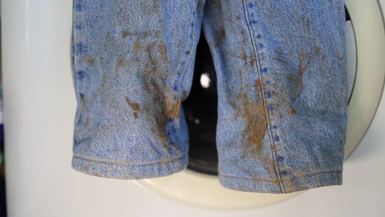 Gucci selling denim overalls with 'grass stain effect' for $1,400