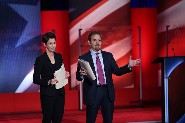 Chuck Todd & Rachel Maddow