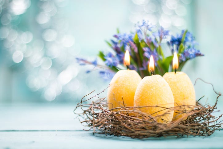Easter candles