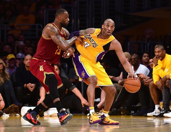 Kobe and Lebron