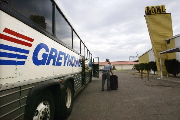 Greyhound bus