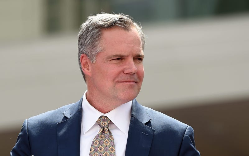 MGM Resorts International Chairman and CEO Jim Murren attends the T-Mobile Arena grand opening news conference on the Las Vegas Strip on April 6, 2016 