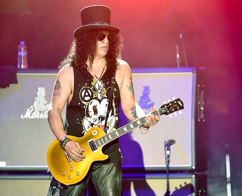 Musician Slash of Guns N' Roses performs onstage during day 2 of the 2016 Coachella Valley Music & Arts Festival Weekend 1 at the Empire Polo Club on April 16, 2016 in Indio, California.
