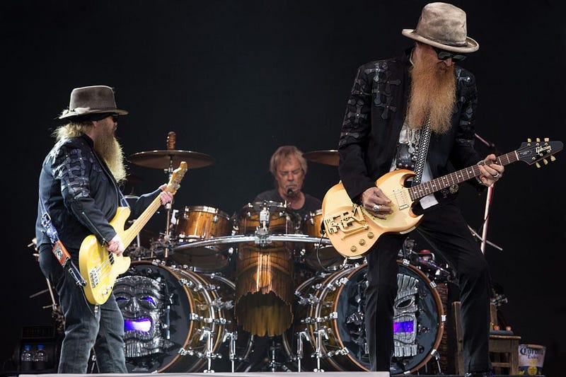 ZZ Top at Glastonbury Festival