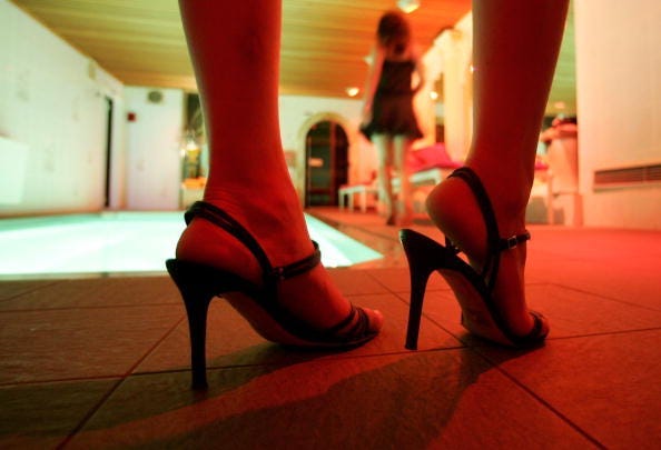 red light district