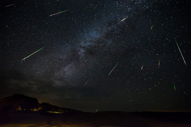 Perseid meteor shower