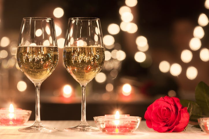 romantic dinner