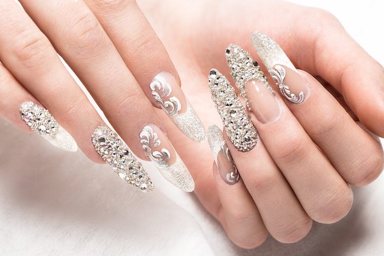 Wedding, Nails, Manicure, Bride