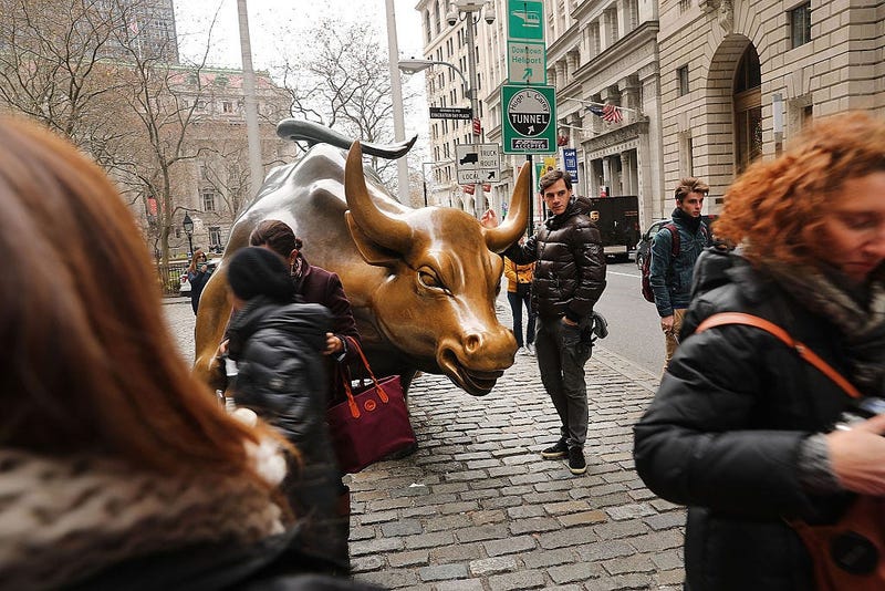 Charging Bull New York Financial District 