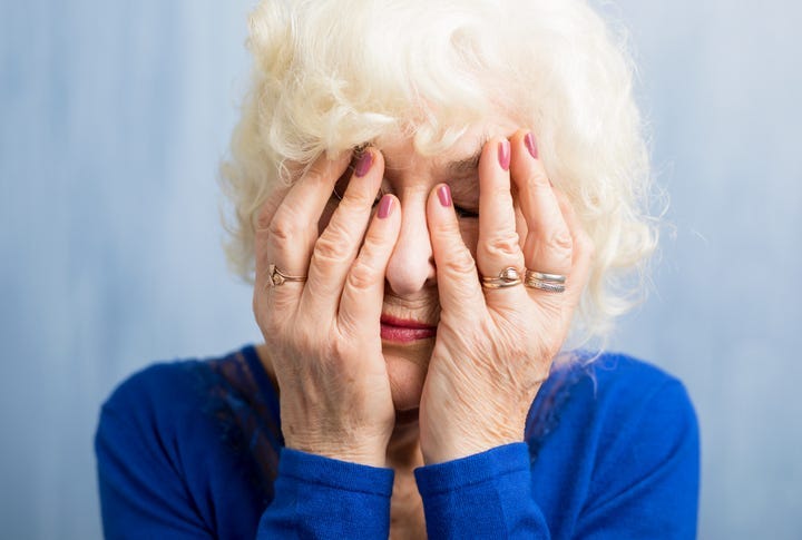 Embarrassed Grandma