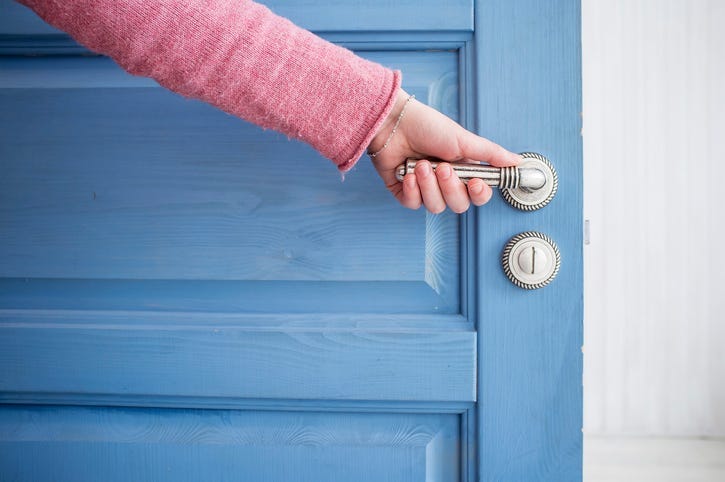 door unlocked