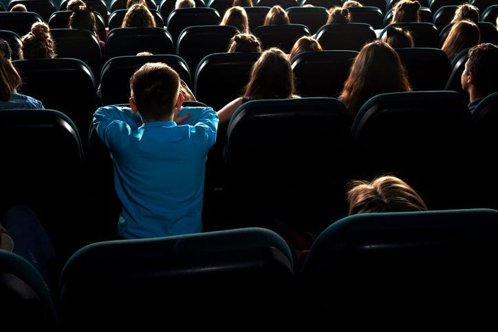 Movie screening. 