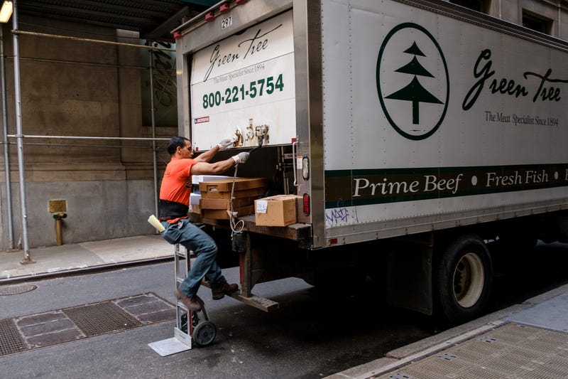 NYC delivery truck