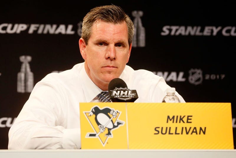 Head coach Mike Sullivan of the Pittsburgh Penguins