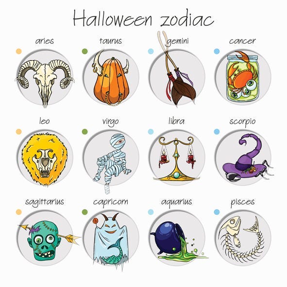 Halloween Zodiac