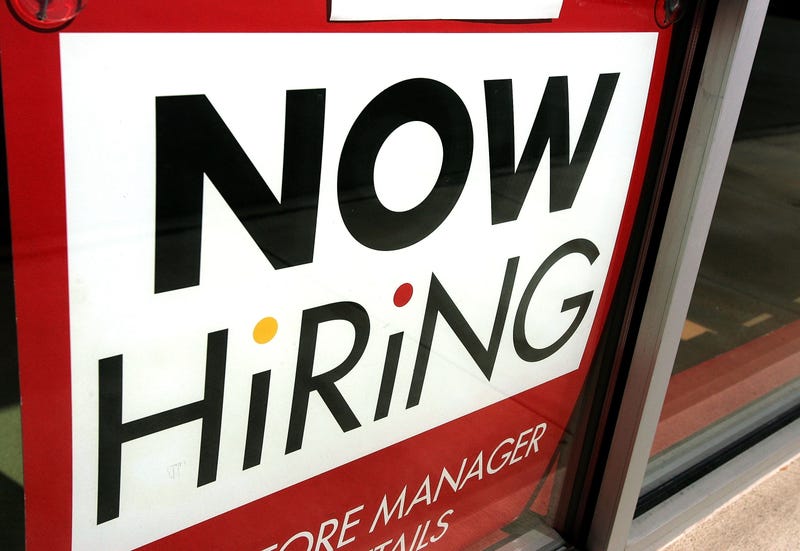 Now Hiring sign