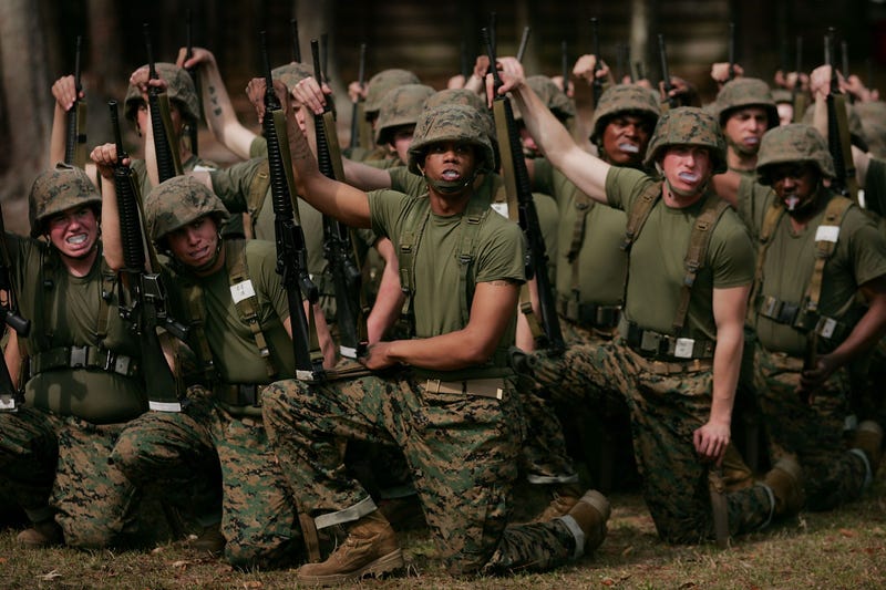 Parris Island Recruits