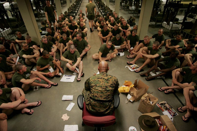 Marine Recruits Parris Island