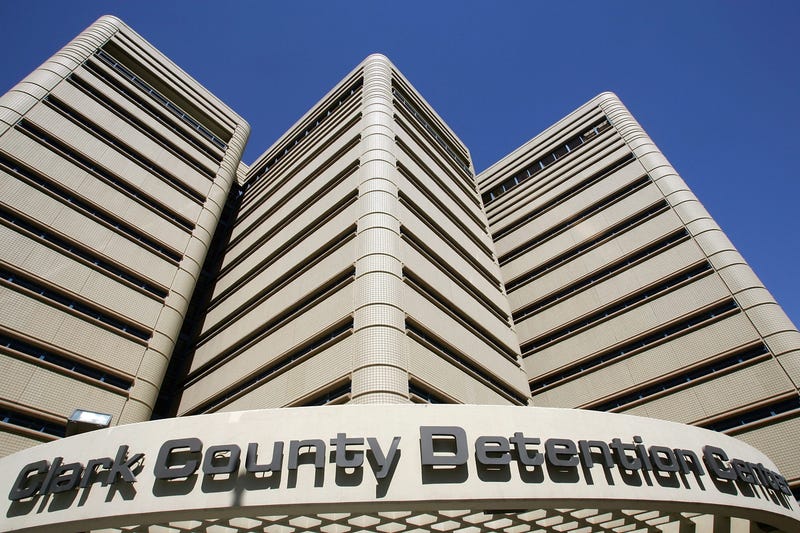 A general view of the Clark County Detention Center