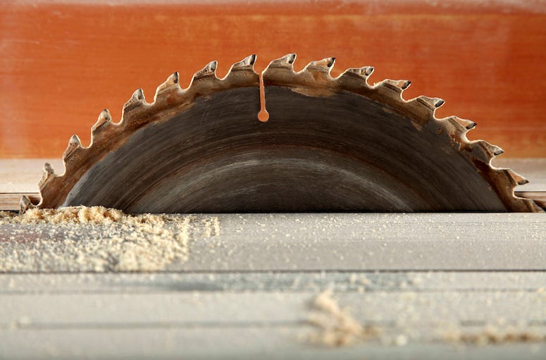 Table Saw, Saw, Wood Shavings