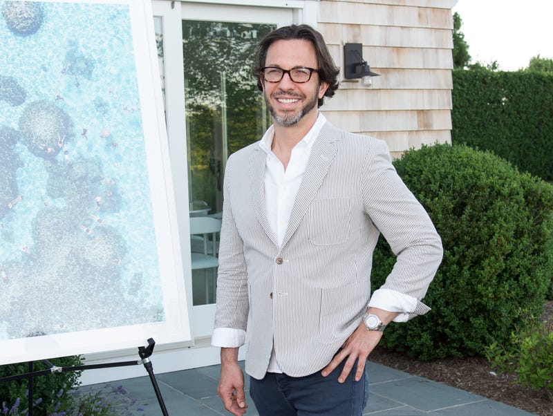 Dr. Andrew Jacono attends Hamptons Magazine and Matthew Breitenbach Celebration with Artist Gray Malin June 24, 2017 in Watermill, New York.