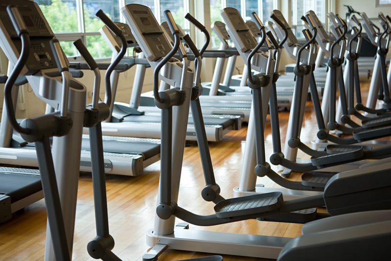 Treadmills at the gym