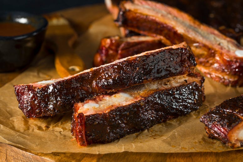 Ribs, Baby Back Ribs, Barbecue, Sauce