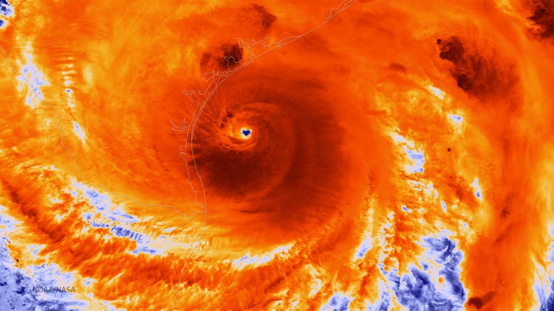 hurricane satellite