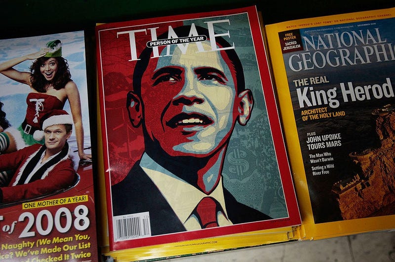 President Barack Obama on the cover of TIME Magazine