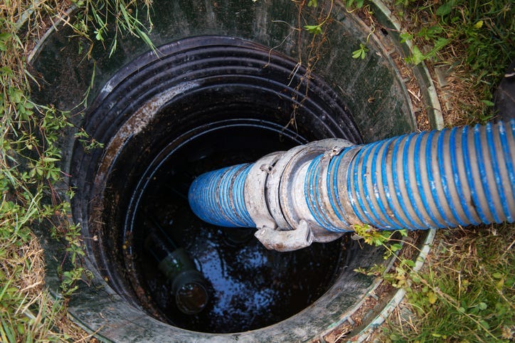 Sewer, septic tank