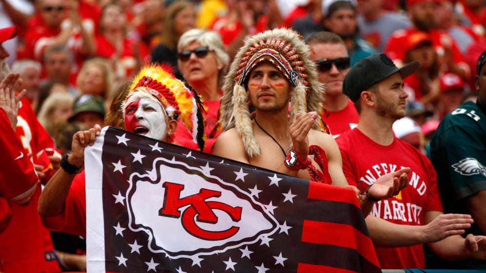 Chiefs to prohibit fans from wearing headdresses at games, will review Arrowhead Chop