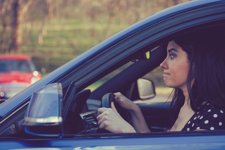 stressful driving
