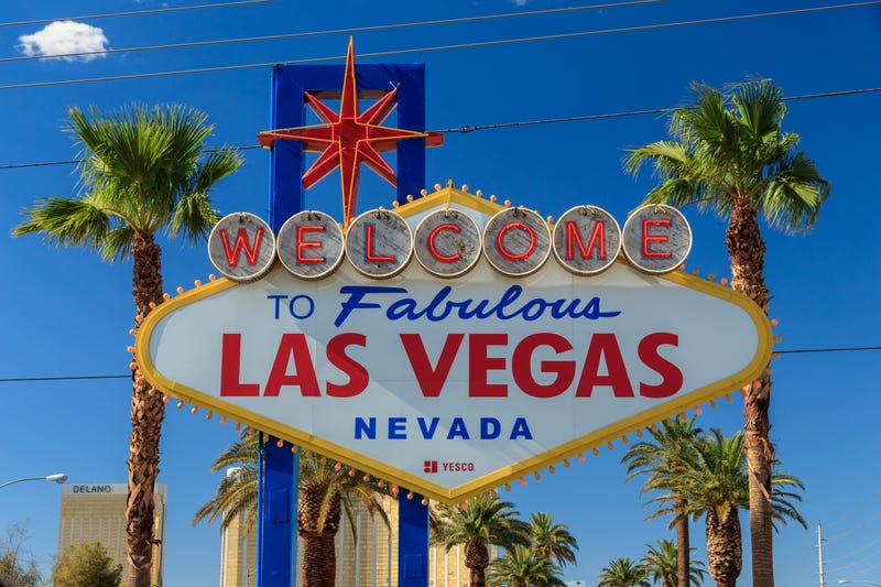 Famous Las Vegas sign.