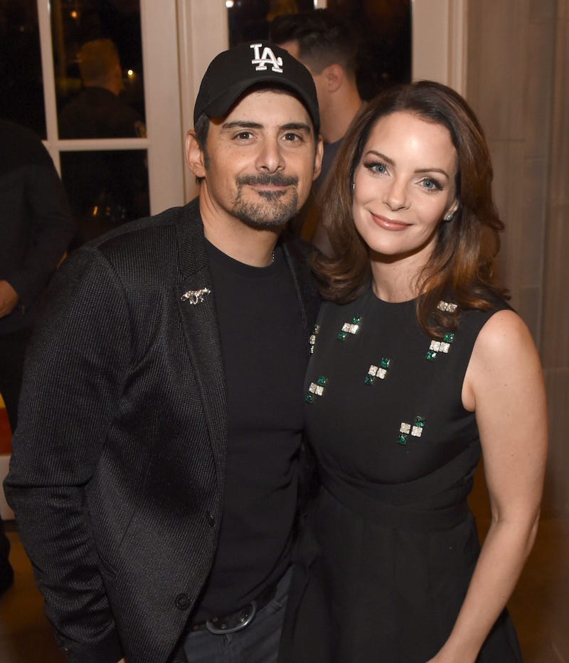 Brad Paisley and wife