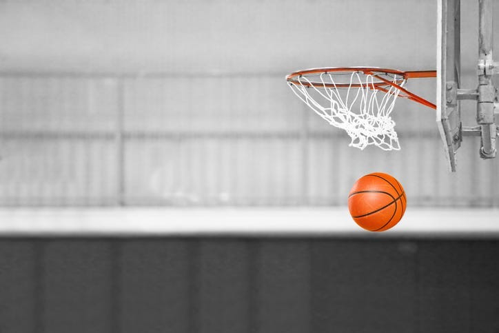 A basketball court. A special meeting of the Washington Township Board of Education will be held early Wednesday evening to discuss plans to replace nine synthetic gym floors that are emitting low levels of mercury vapor, a neurotoxin.