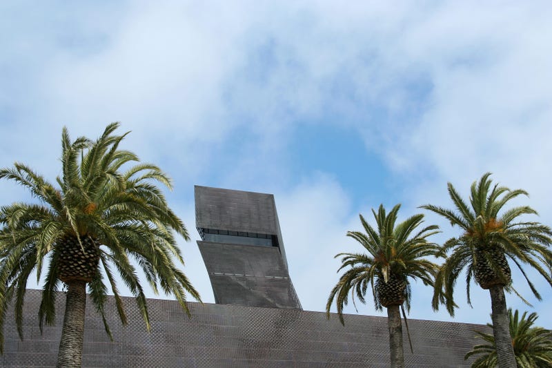 The de Young Museum in Golden Gate Park. 